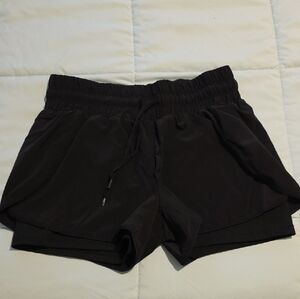 Versona Black Athletic Shorts for Women